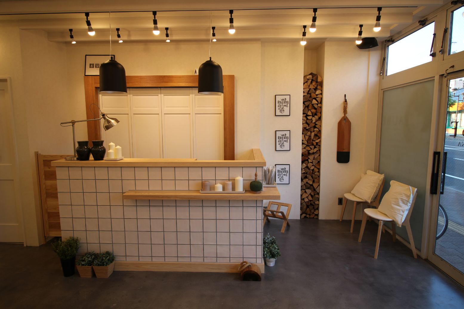 北海道札幌市の美容室内装デザイン